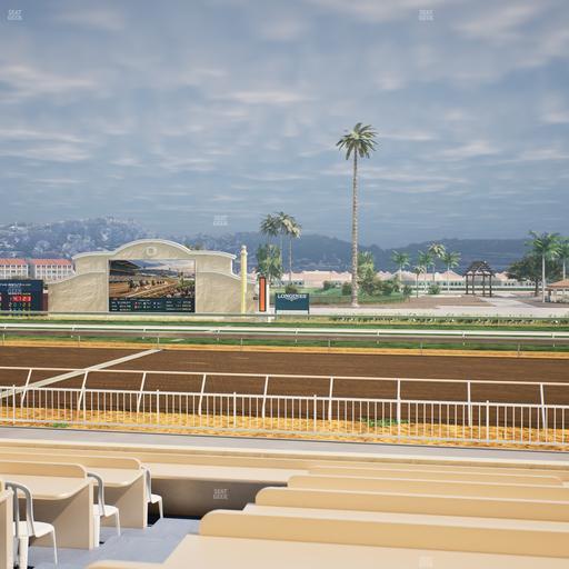 Del Mar Thoroughbred Club - Section Clubhouse Box 704 Lvl 1 Seat View