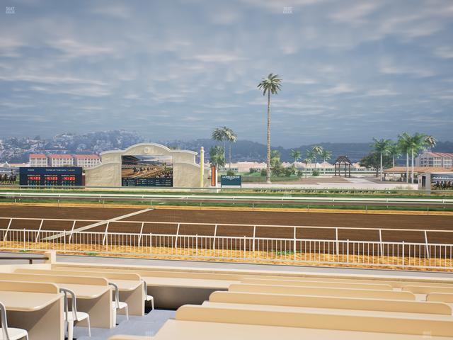 Del Mar Thoroughbred Club - Section Clubhouse Box 704 Lvl 1 Seat View