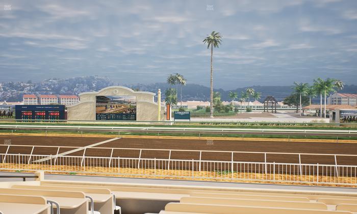 Del Mar Thoroughbred Club - Section Clubhouse Box 704 Lvl 1 Seat View