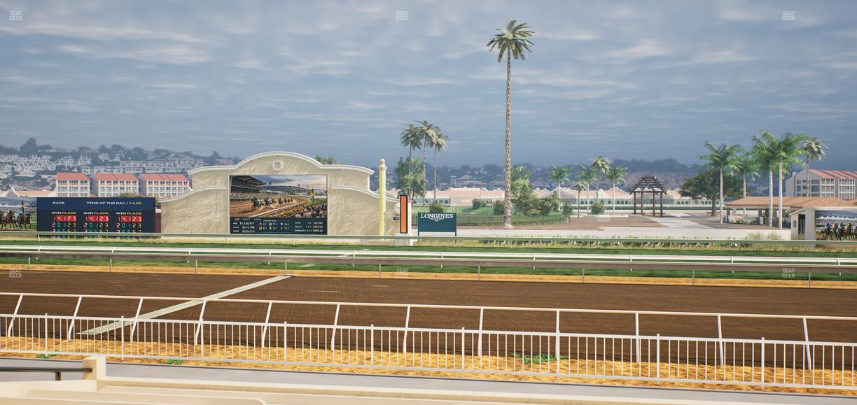 Del Mar Thoroughbred Club - Section Clubhouse Box 704 Lvl 1 Seat View