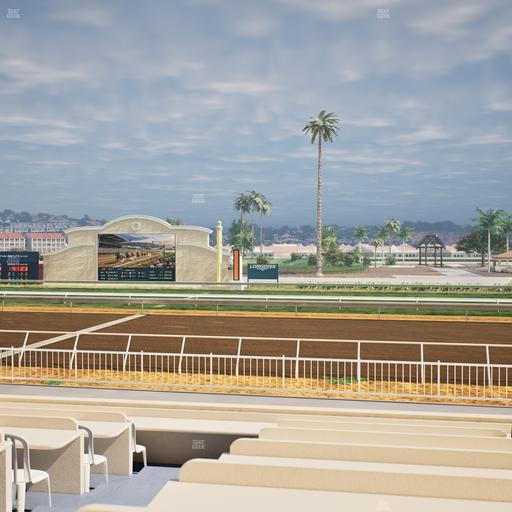 Del Mar Thoroughbred Club - Section Clubhouse Box 704 Lvl 1 Seat View