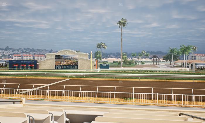 Del Mar Thoroughbred Club - Section Clubhouse Box 704 Lvl 1 Seat View