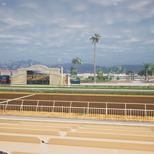 Del Mar Thoroughbred Club - Section Clubhouse Box 705 Lvl 1 Seat View