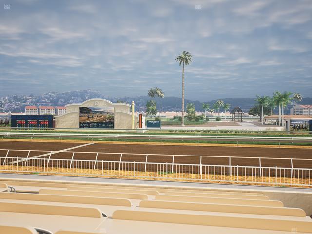 Del Mar Thoroughbred Club - Section Clubhouse Box 705 Lvl 1 Seat View