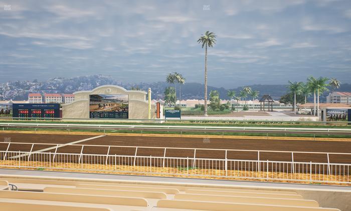 Del Mar Thoroughbred Club - Section Clubhouse Box 705 Lvl 1 Seat View
