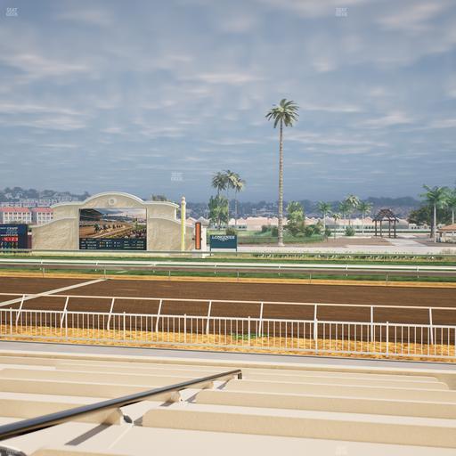 Del Mar Thoroughbred Club - Section Clubhouse Box 705 Lvl 1 Seat View