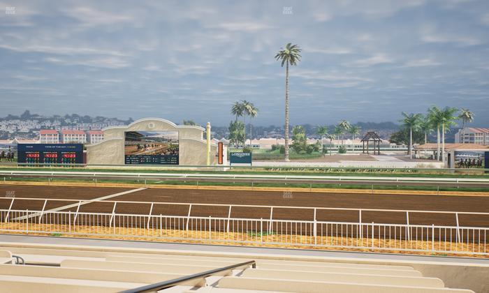 Del Mar Thoroughbred Club - Section Clubhouse Box 705 Lvl 1 Seat View
