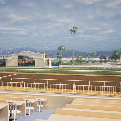 Del Mar Thoroughbred Club - Section Clubhouse Box 706 Lvl 1 Seat View