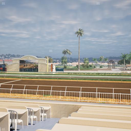 Del Mar Thoroughbred Club - Section Clubhouse Box 706 Lvl 1 Seat View