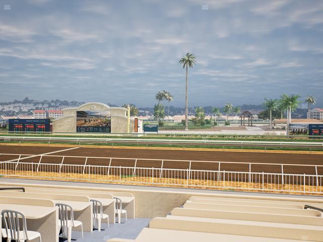 Del Mar Thoroughbred Club - Section Clubhouse Box 706 Lvl 1 Seat View
