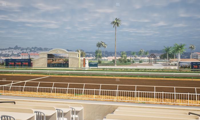 Del Mar Thoroughbred Club - Section Clubhouse Box 706 Lvl 1 Seat View