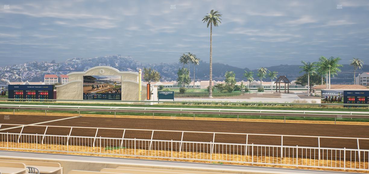 Del Mar Thoroughbred Club - Section Clubhouse Box 707 Lvl 1 Seat View