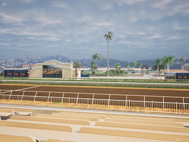 Del Mar Thoroughbred Club - Section Clubhouse Box 707 Lvl 1 Seat View