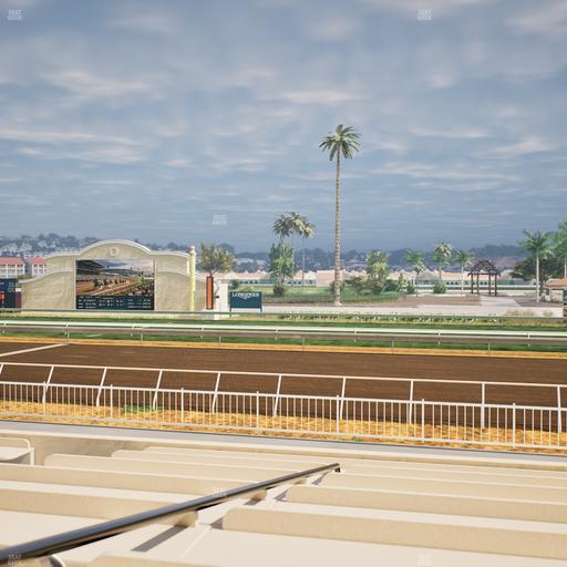 Del Mar Thoroughbred Club - Section Clubhouse Box 707 Lvl 1 Seat View
