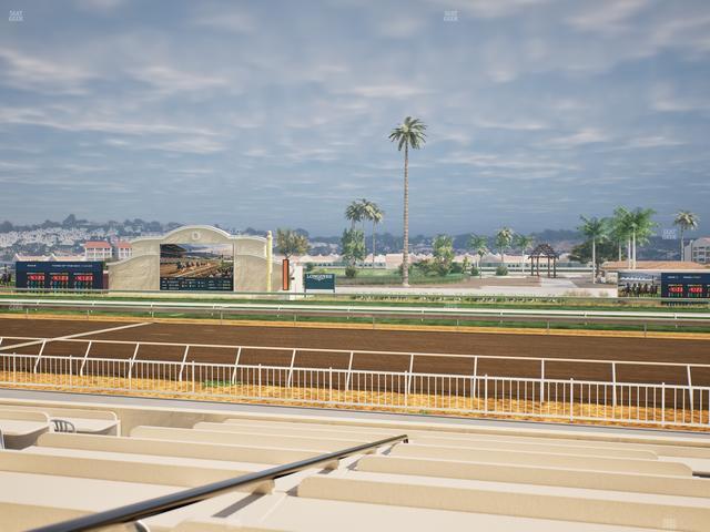 Del Mar Thoroughbred Club - Section Clubhouse Box 707 Lvl 1 Seat View