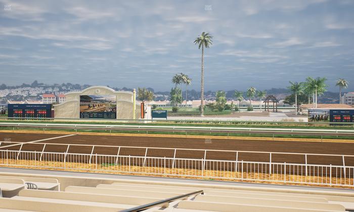 Del Mar Thoroughbred Club - Section Clubhouse Box 707 Lvl 1 Seat View