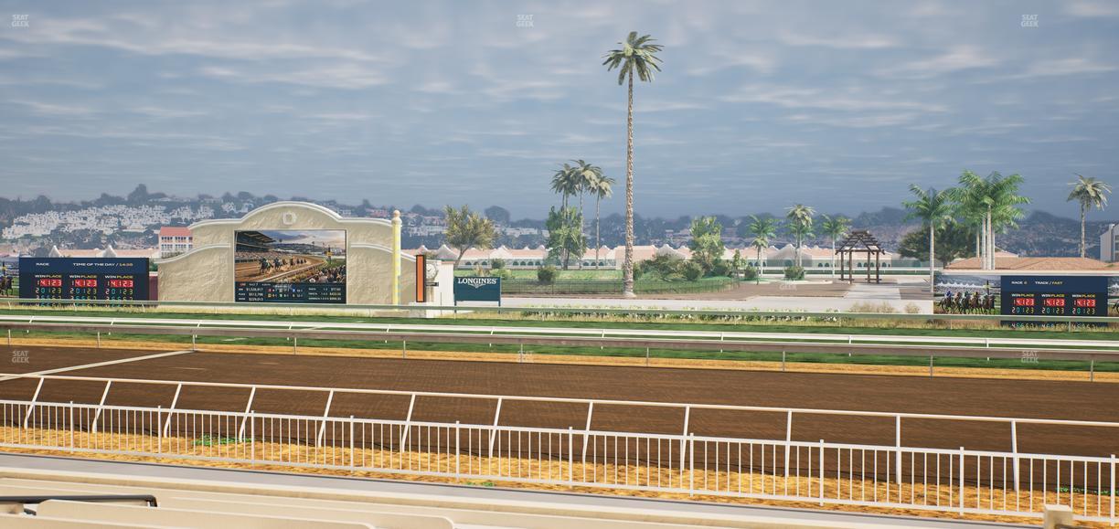 Del Mar Thoroughbred Club - Section Clubhouse Box 708 Lvl 1 Seat View