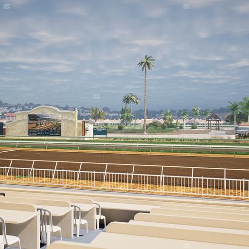 Del Mar Thoroughbred Club - Section Clubhouse Box 708 Lvl 1 Seat View