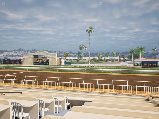 Del Mar Thoroughbred Club - Section Clubhouse Box 708 Lvl 1 Seat View