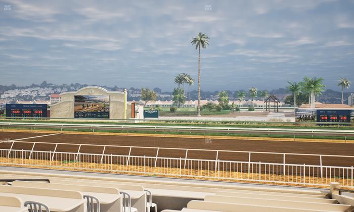 Del Mar Thoroughbred Club - Section Clubhouse Box 708 Lvl 1 Seat View