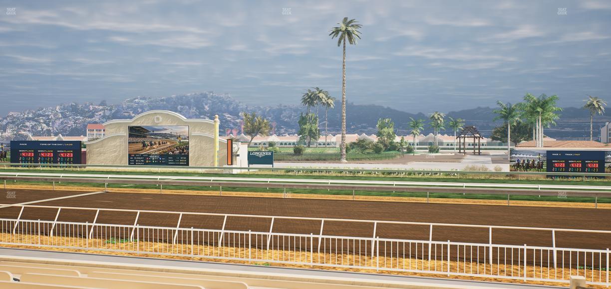 Del Mar Thoroughbred Club - Section Clubhouse Box 708 Lvl 1 Seat View