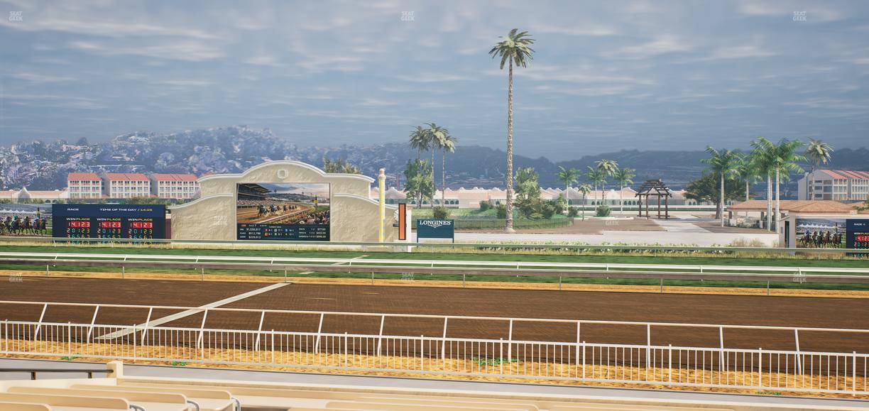 Del Mar Thoroughbred Club - Section Clubhouse Box 8 A Lvl 2 Seat View