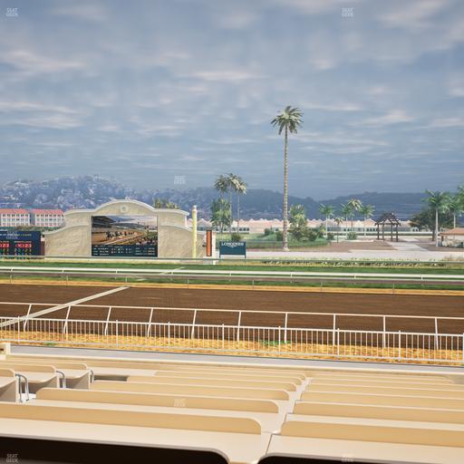 Del Mar Thoroughbred Club - Section Clubhouse Box 8 A Lvl 2 Seat View