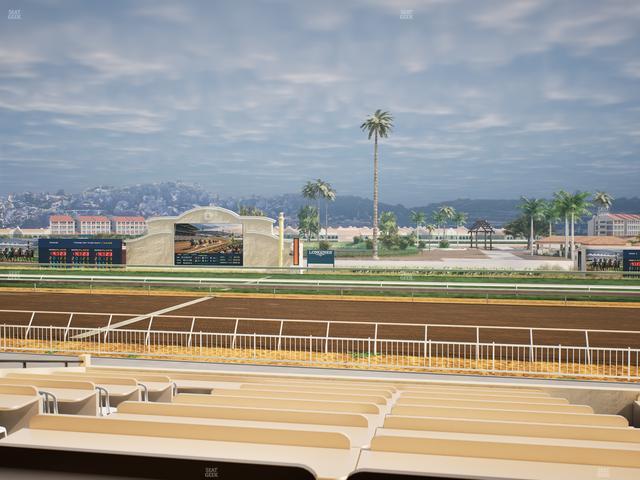 Del Mar Thoroughbred Club - Section Clubhouse Box 8 A Lvl 2 Seat View