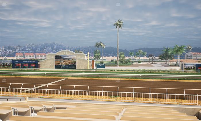 Del Mar Thoroughbred Club - Section Clubhouse Box 8 A Lvl 2 Seat View