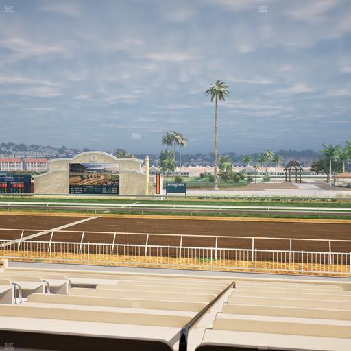 Del Mar Thoroughbred Club - Section Clubhouse Box 8 A Lvl 2 Seat View