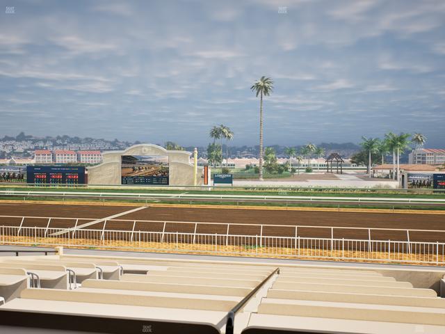 Del Mar Thoroughbred Club - Section Clubhouse Box 8 A Lvl 2 Seat View