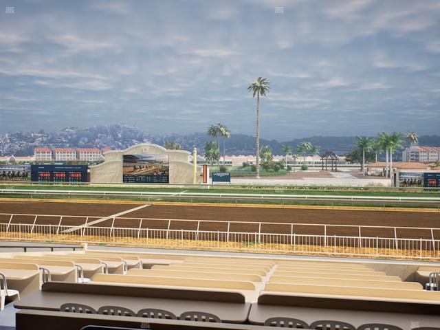 Del Mar Thoroughbred Club - Section Clubhouse Box 8 B Lvl 2 Seat View