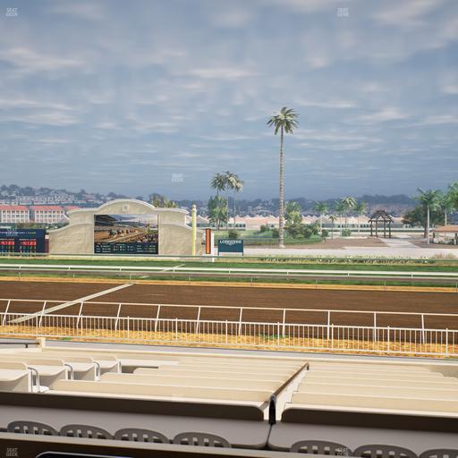 Del Mar Thoroughbred Club - Section Clubhouse Box 8 B Lvl 2 Seat View