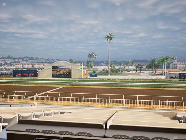 Del Mar Thoroughbred Club - Section Clubhouse Box 8 B Lvl 2 Seat View