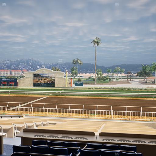 Del Mar Thoroughbred Club - Section Clubhouse Box 8 C Lvl 2 Seat View