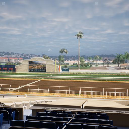 Del Mar Thoroughbred Club - Section Clubhouse Box 8 D Lvl 2 Seat View