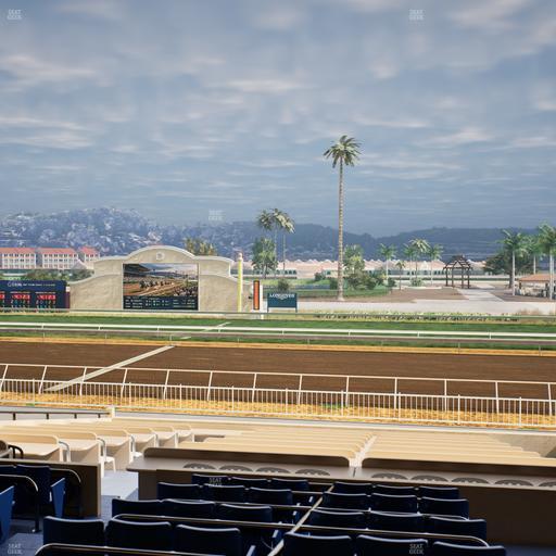 Del Mar Thoroughbred Club - Section Clubhouse Box 8 D Lvl 2 Seat View