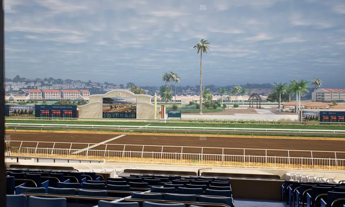 Del Mar Thoroughbred Club - Section Clubhouse Box 8 E Lvl 3 Seat View