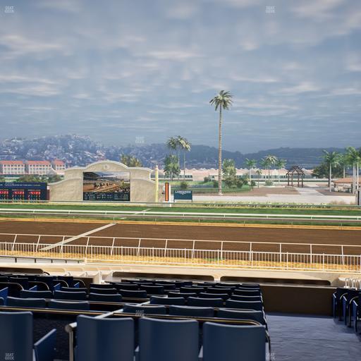 Del Mar Thoroughbred Club - Section Clubhouse Box 8 E Lvl 3 Seat View