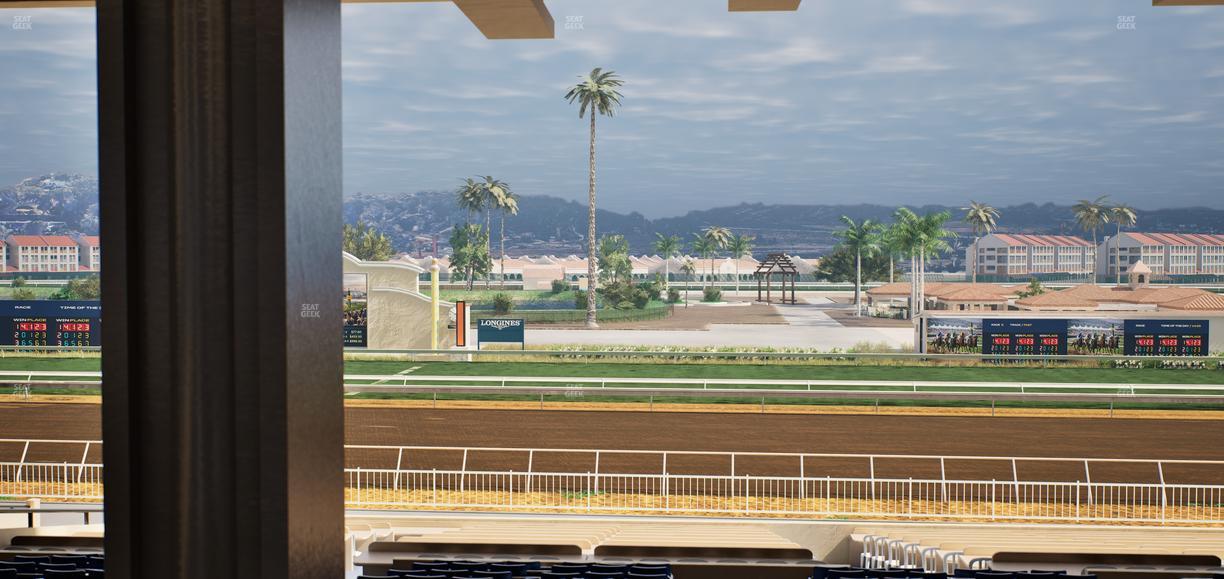 Del Mar Thoroughbred Club - Section Clubhouse Box 8 G Lvl 3 Seat View
