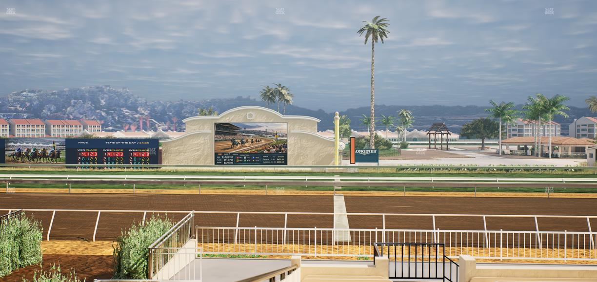 Del Mar Thoroughbred Club - Section Clubhouse Box 801 Lvl 1 Seat View