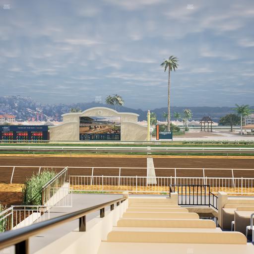Del Mar Thoroughbred Club - Section Clubhouse Box 801 Lvl 1 Seat View