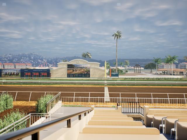 Del Mar Thoroughbred Club - Section Clubhouse Box 801 Lvl 1 Seat View
