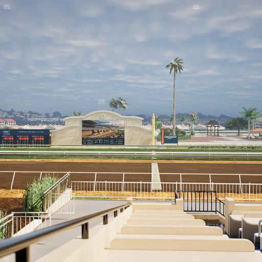 Del Mar Thoroughbred Club - Section Clubhouse Box 801 Lvl 1 Seat View