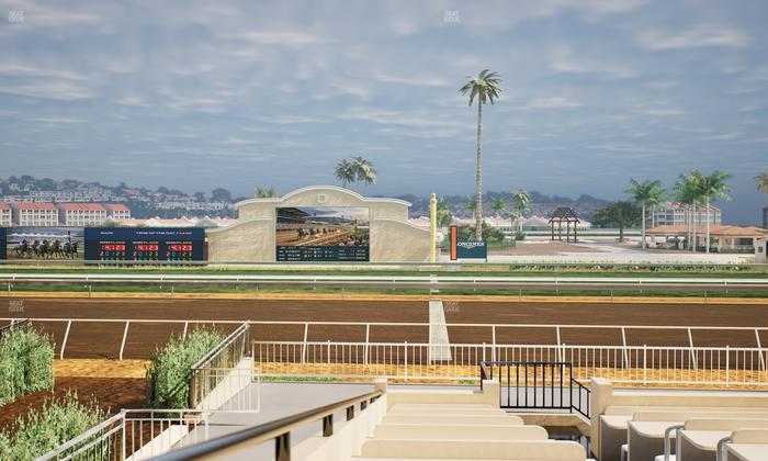 Del Mar Thoroughbred Club - Section Clubhouse Box 801 Lvl 1 Seat View