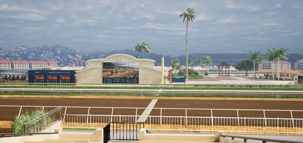 Del Mar Thoroughbred Club - Section Clubhouse Box 802 Lvl 1 Seat View