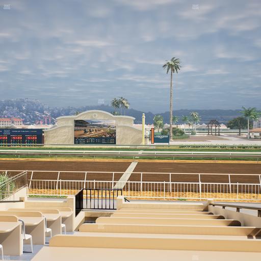 Del Mar Thoroughbred Club - Section Clubhouse Box 802 Lvl 1 Seat View