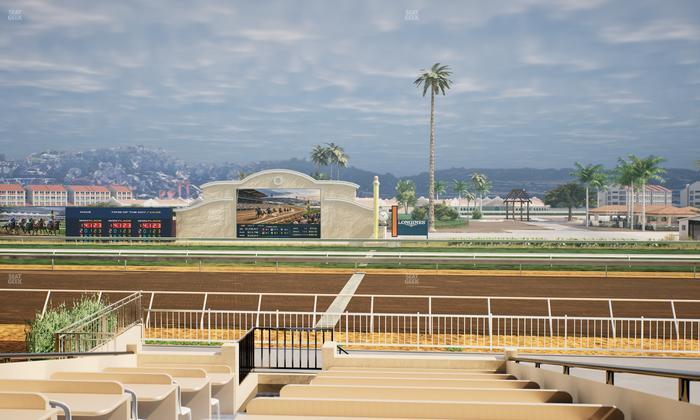 Del Mar Thoroughbred Club - Section Clubhouse Box 802 Lvl 1 Seat View