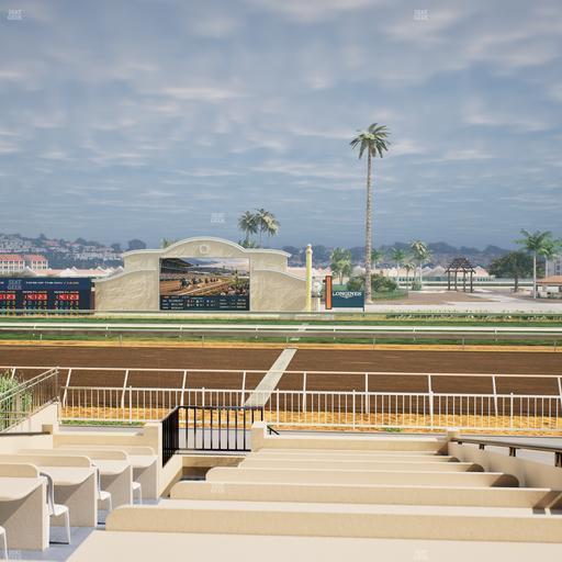 Del Mar Thoroughbred Club - Section Clubhouse Box 802 Lvl 1 Seat View