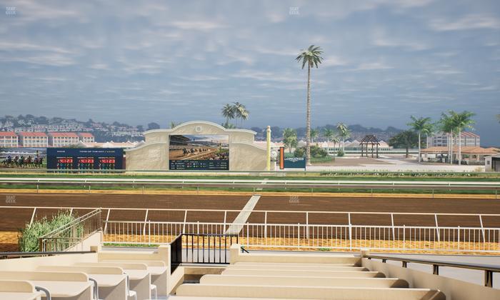 Del Mar Thoroughbred Club - Section Clubhouse Box 802 Lvl 1 Seat View